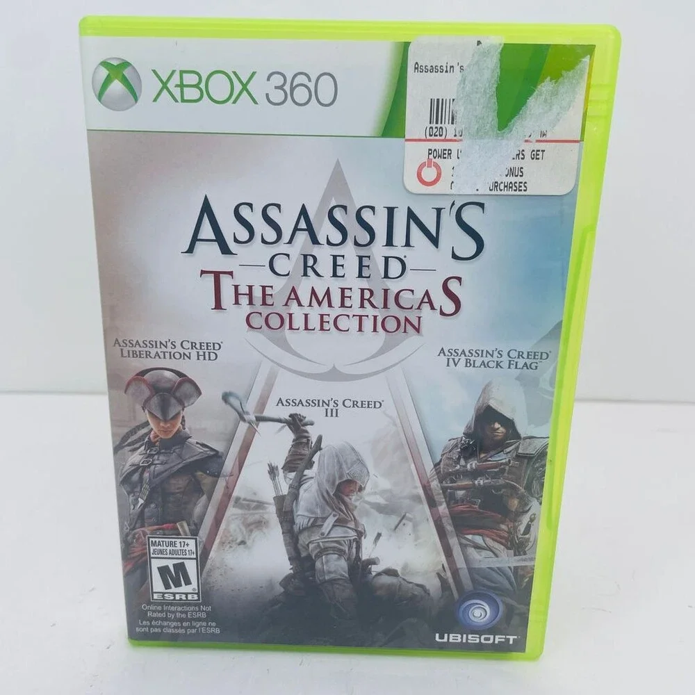 Assassin's Creed The Americas Collection (Microsoft Xbox 360) Complete W/ Manual